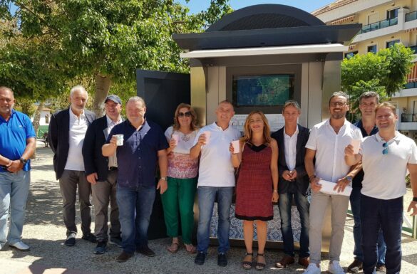 Inauguration of the Water House in Manilva, Andalusia