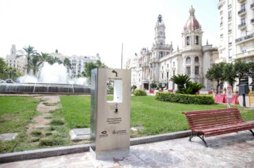 Chilled water fountains in Valencia - Ecozona Iberian